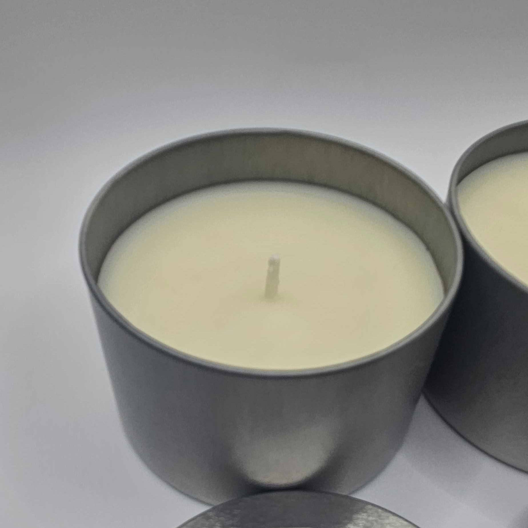Creamy Vanilla Scented Candle | Handmade Palm & Paraffin Wax Blend | Single Wick Home Fragrance