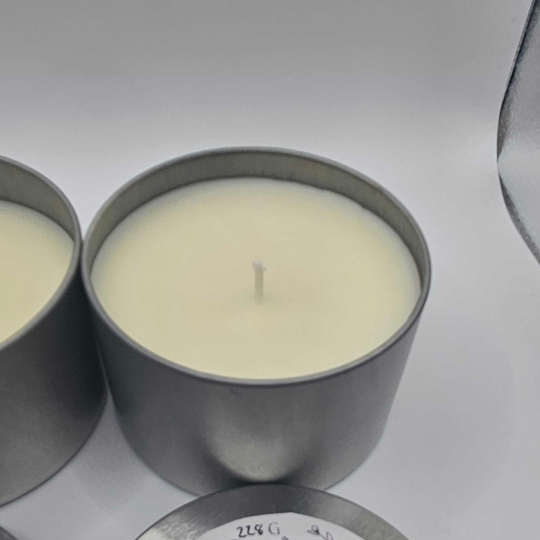 Creamy Vanilla Scented Candle | Handmade Palm & Paraffin Wax Blend | Single Wick Home Fragrance