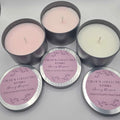 Cherry Blossom Scented Candle | Handmade Palm & Paraffin Wax Blend | Single Wick Floral Home Fragrance