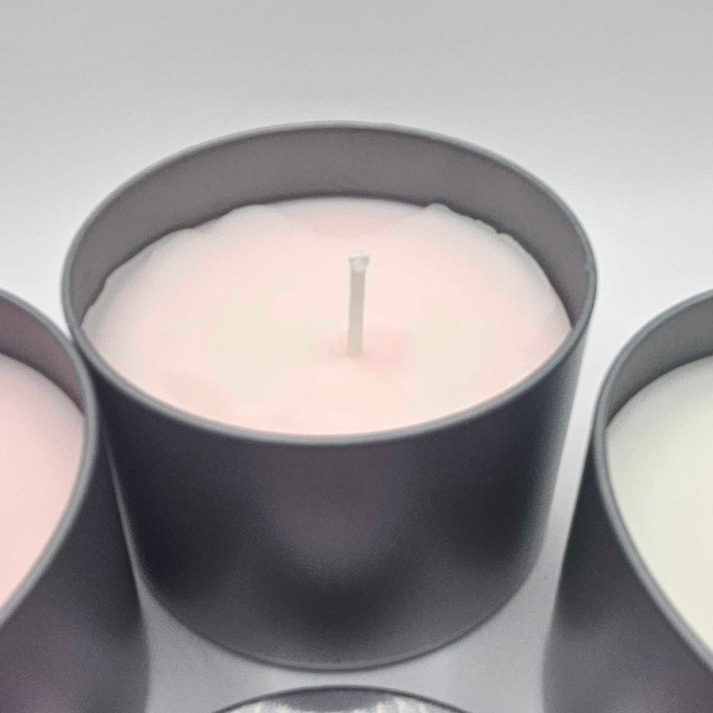 Cherry Blossom Scented Candle | Handmade Palm & Paraffin Wax Blend | Single Wick Floral Home Fragrance