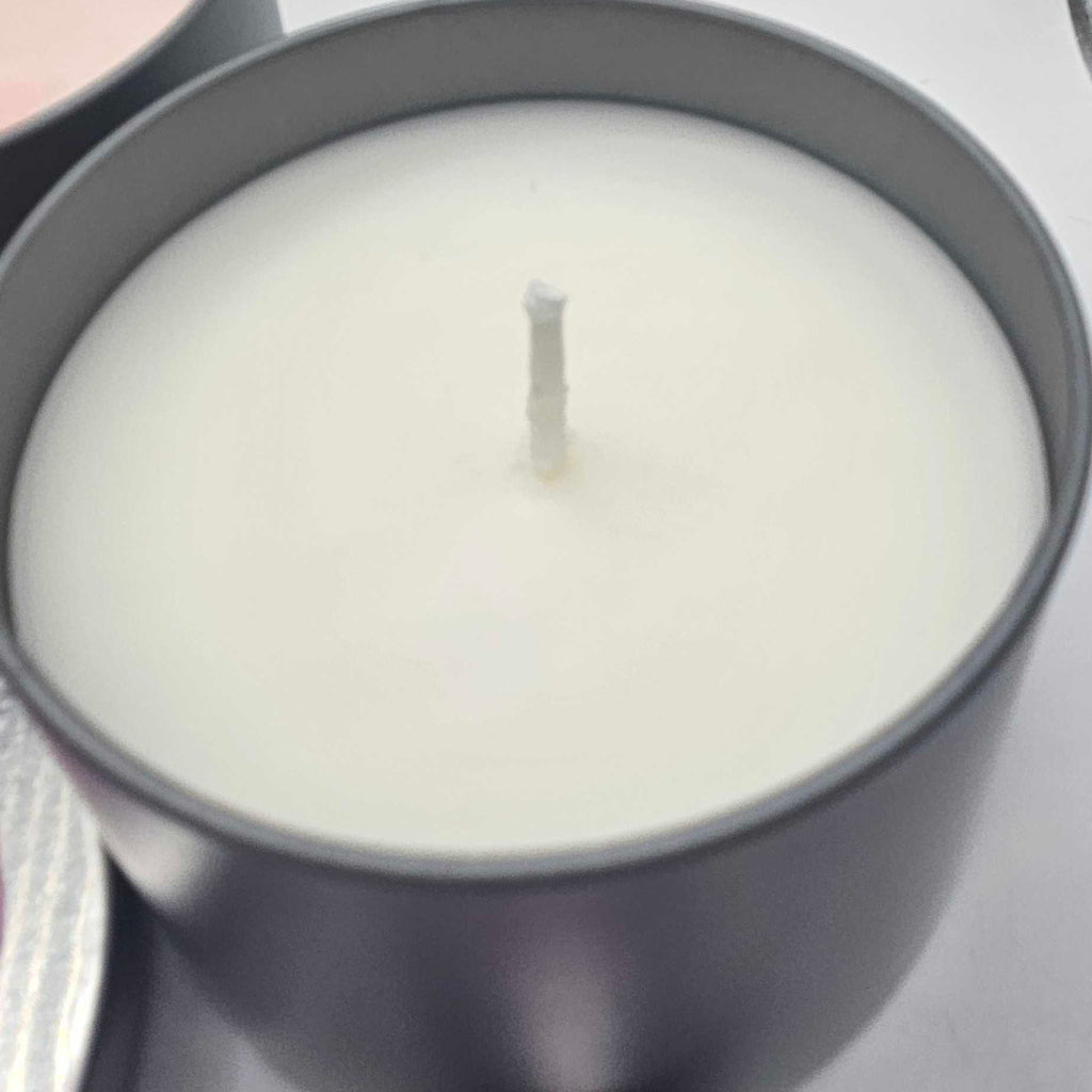 Cherry Blossom Scented Candle | Handmade Palm & Paraffin Wax Blend | Single Wick Floral Home Fragrance